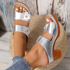 Sandália Plataforma Elegance – Conforto e Estilo com Salto Bloco