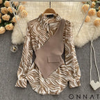 EleganceStripe - The Sophisticated Touch for Your Wardrobe Tops