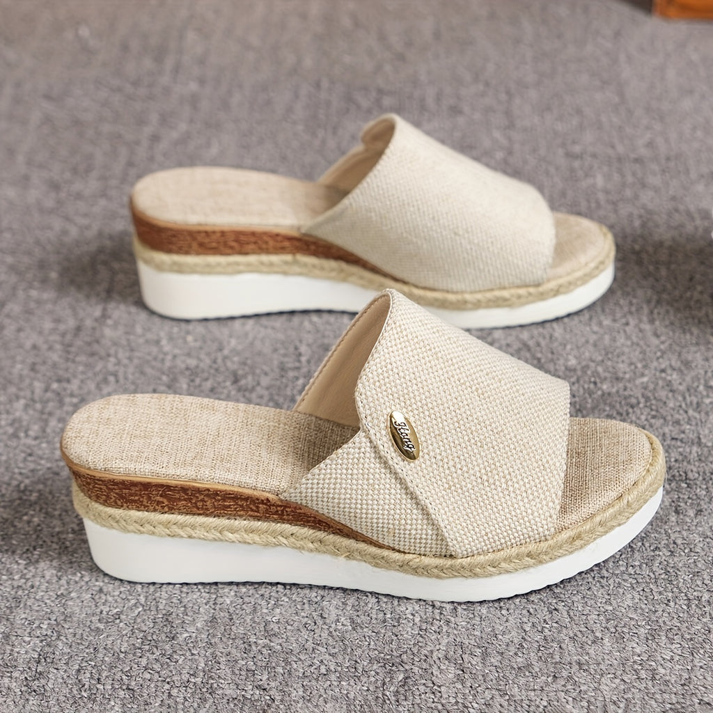 Sandálias Plataforma Confortáveis e Estilosas Luna - Design Moderno e Versátil