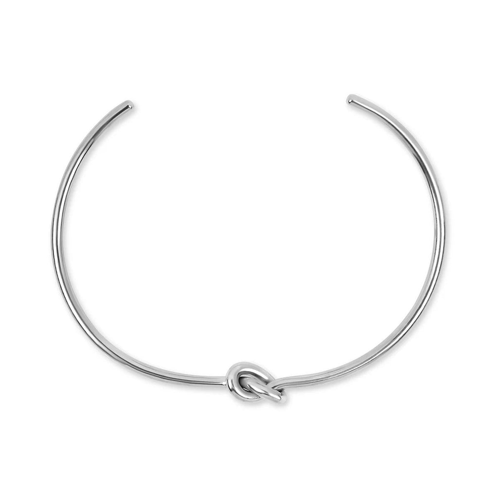 Kit Riviera Pulseiras Elegance & Bracelete Nó - Prata