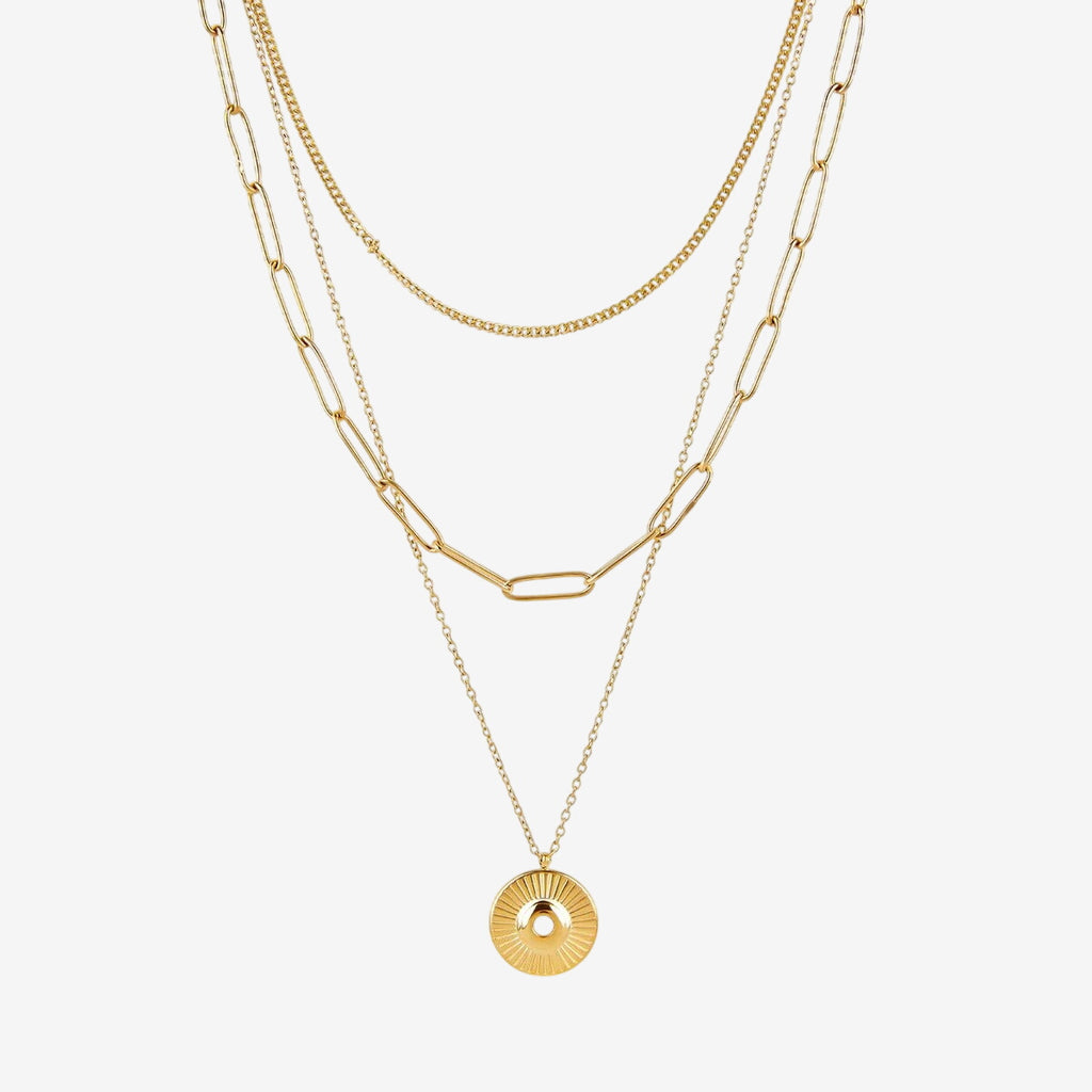 Mix Cleópatra Colares Banhado em Ouro 18K