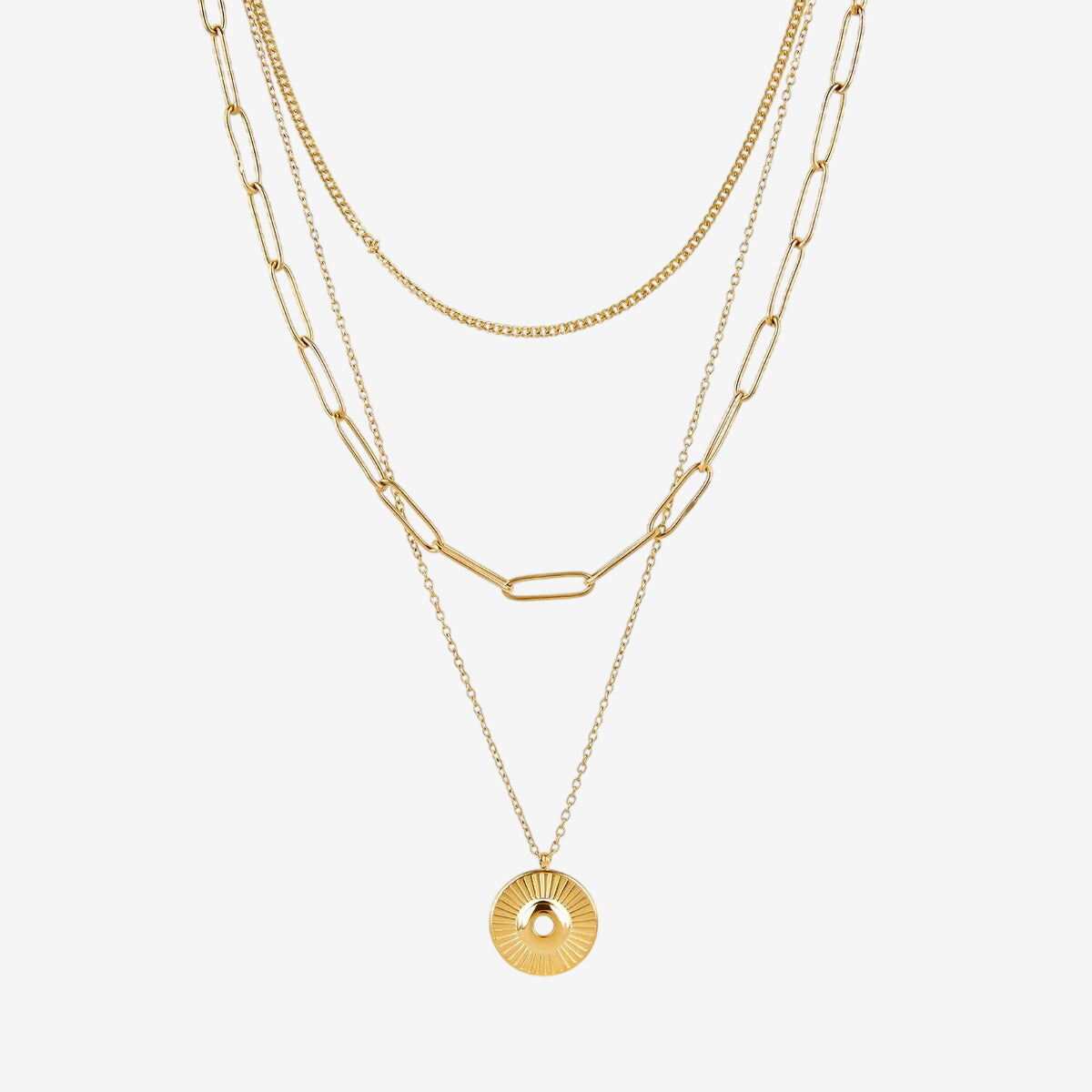 Mix Cleópatra Colares Banhado em Ouro 18K