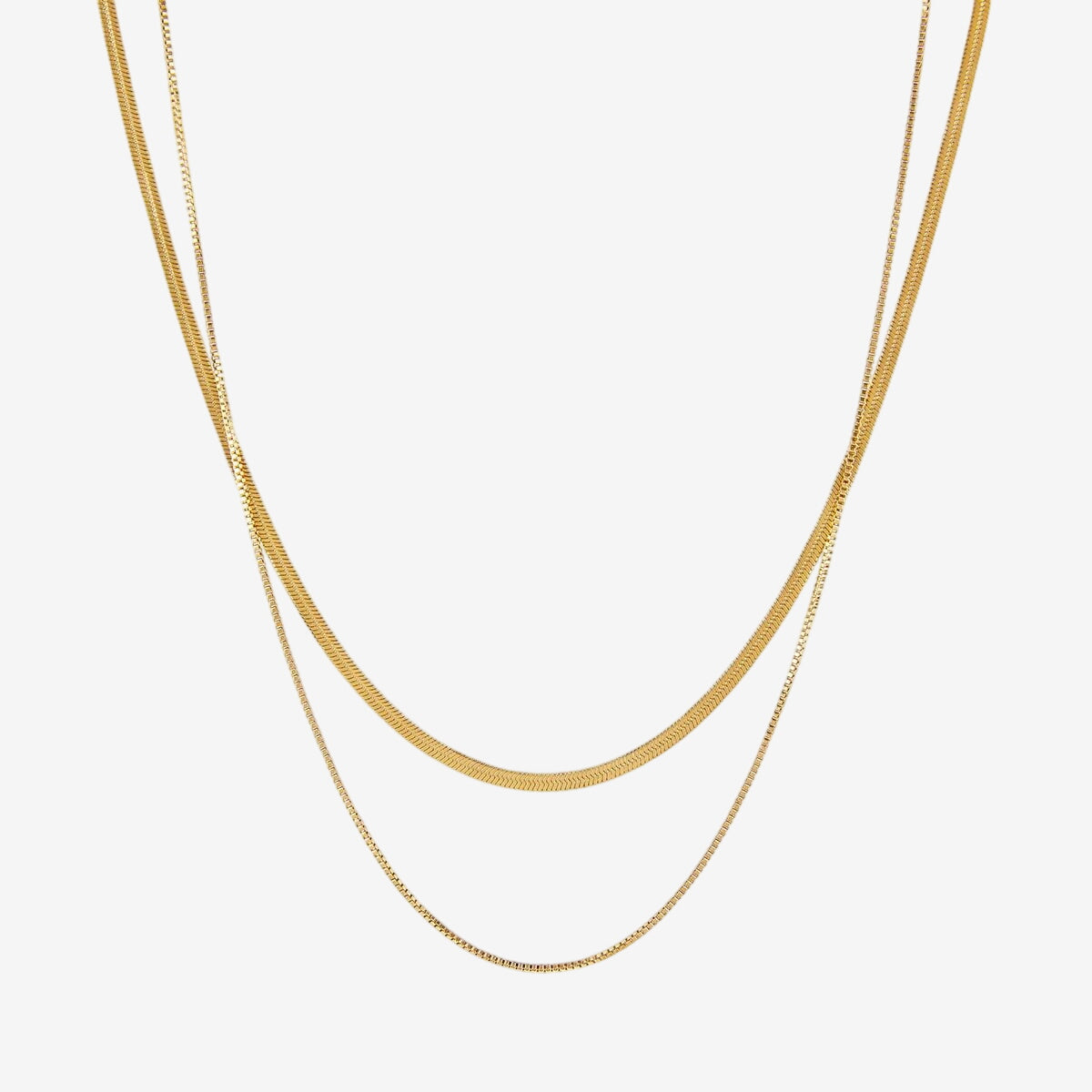Mix Essential Colares Banhado em Ouro 18K