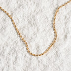 Colar Tahiti Corrente Esferas Banhado em Ouro 18K