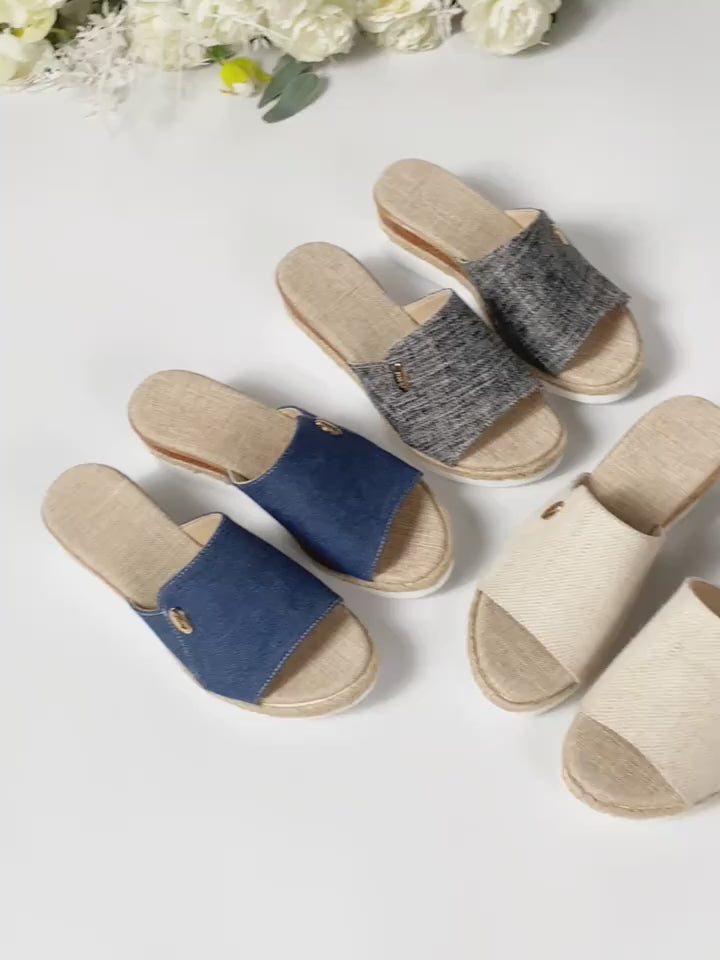 Sandálias Plataforma Confortáveis e Estilosas Luna - Design Moderno e Versátil