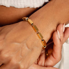Pulseira Solène Banhado em Ouro 18k