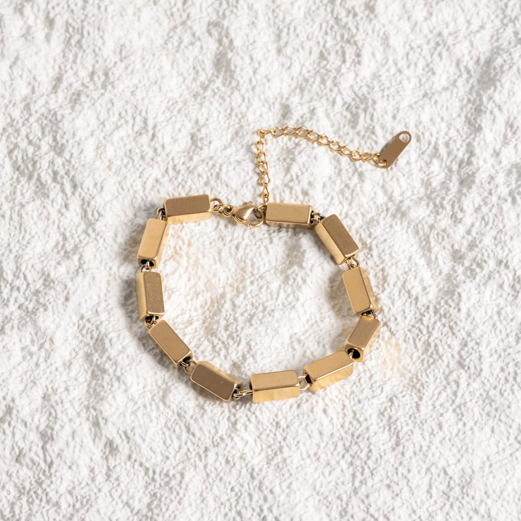Pulseira Solène Banhado em Ouro 18k