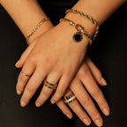 Pulseira Positano Cordão Baiano Banhado em Ouro 18K