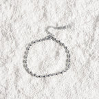 Pulseira Fiji Corrente Esferas - Prata