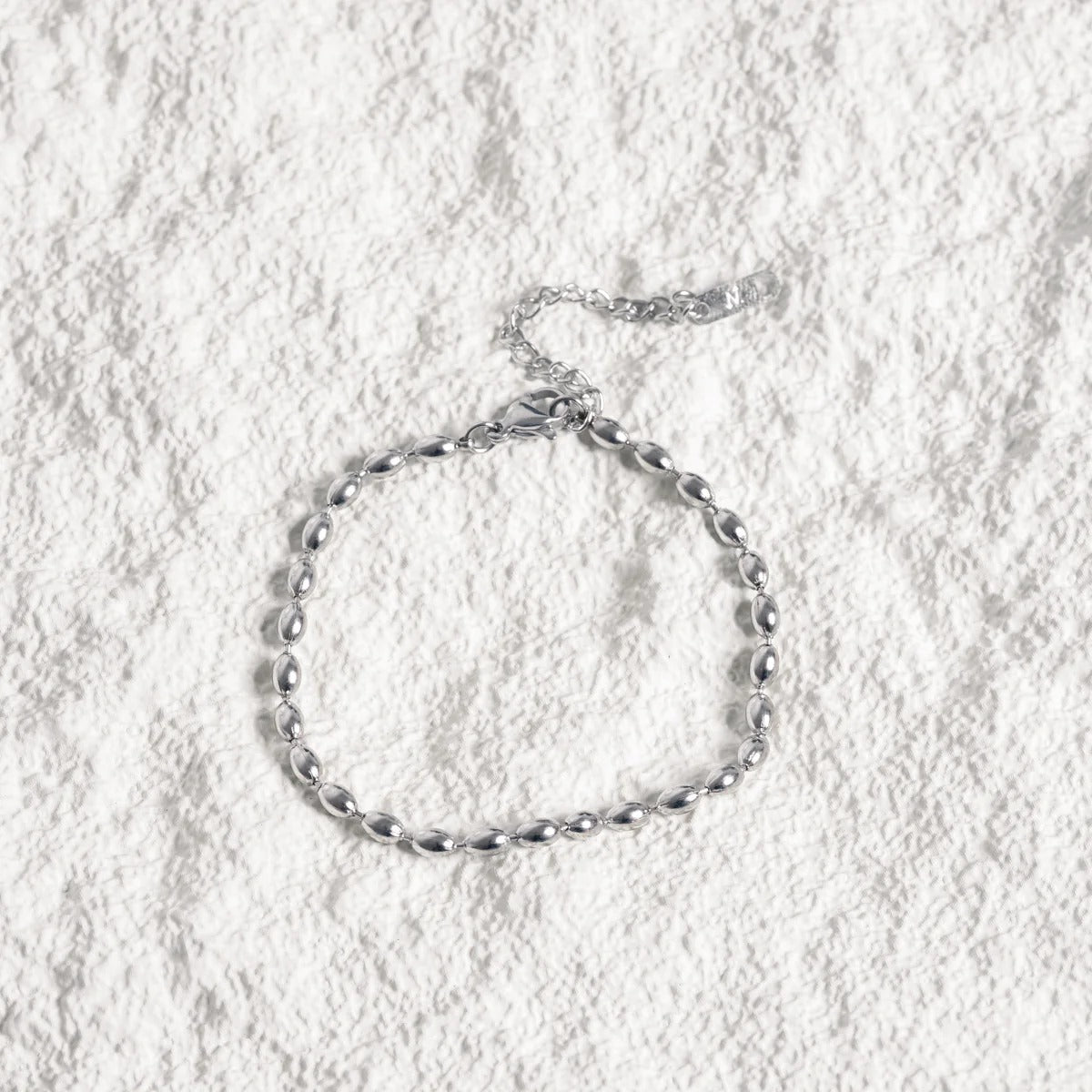 Pulseira Fiji Corrente Esferas - Prata