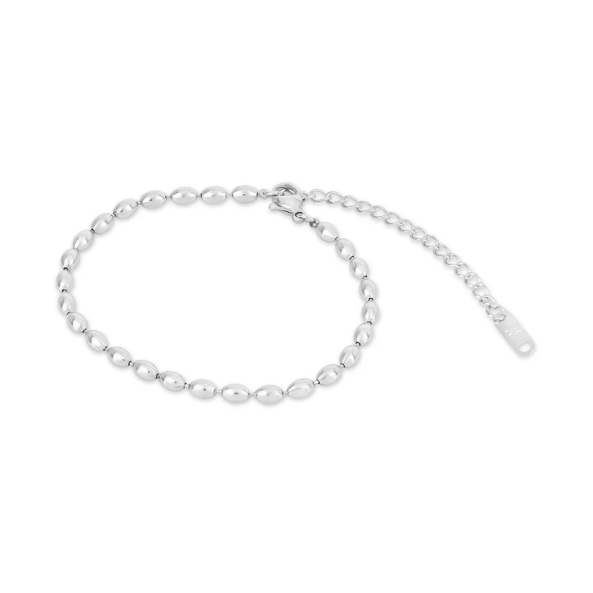 Pulseira Fiji Corrente Esferas - Prata