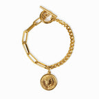 Pulseira Berlim Cents Banhado em Ouro 18K