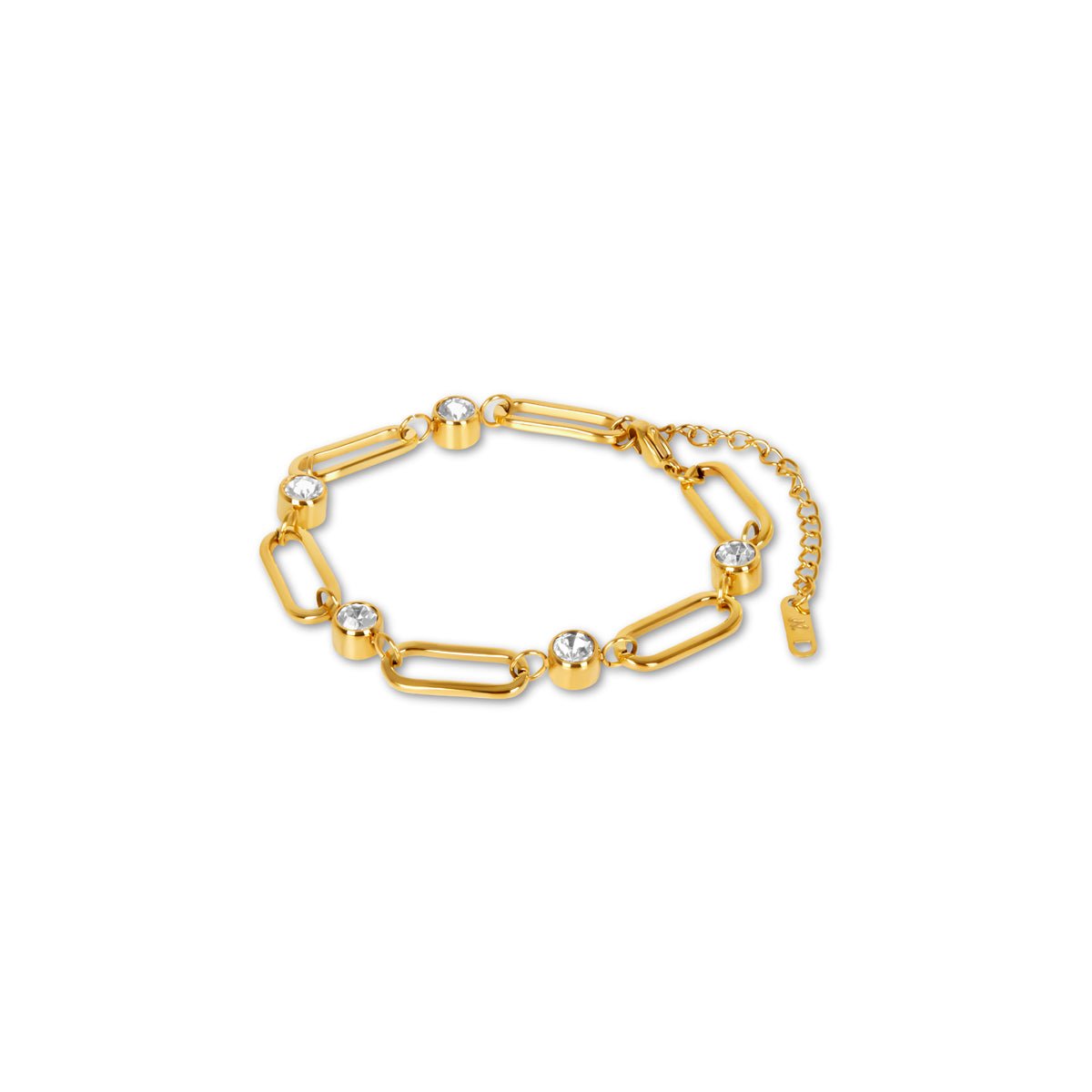 Pulseira Ventura Link Banhada em Ouro 18k