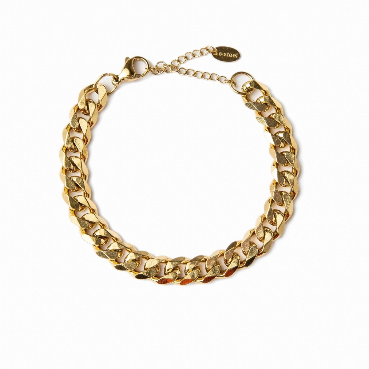 Pulseira Palmira de Corrente Banhado em Ouro 18K