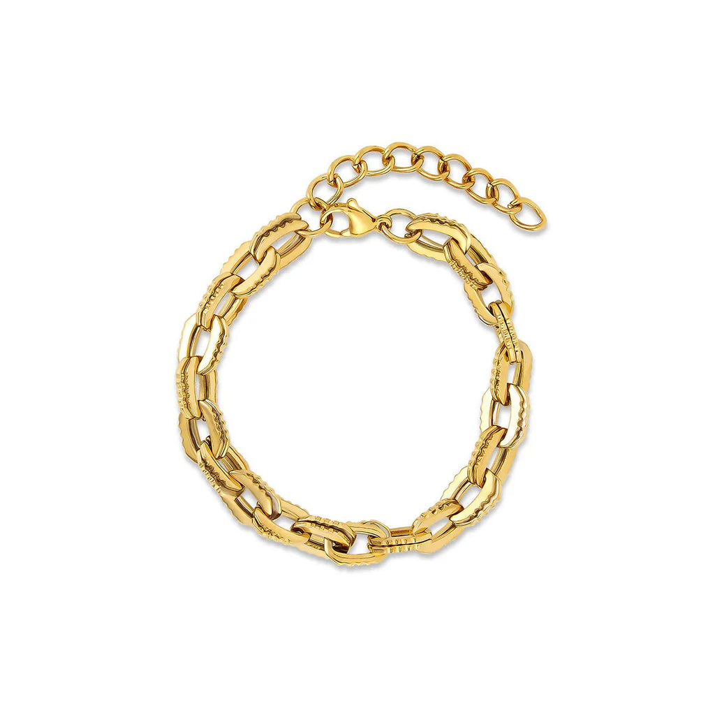 Pulseira Ibiza Elos Chunky Banhado em Ouro 18k