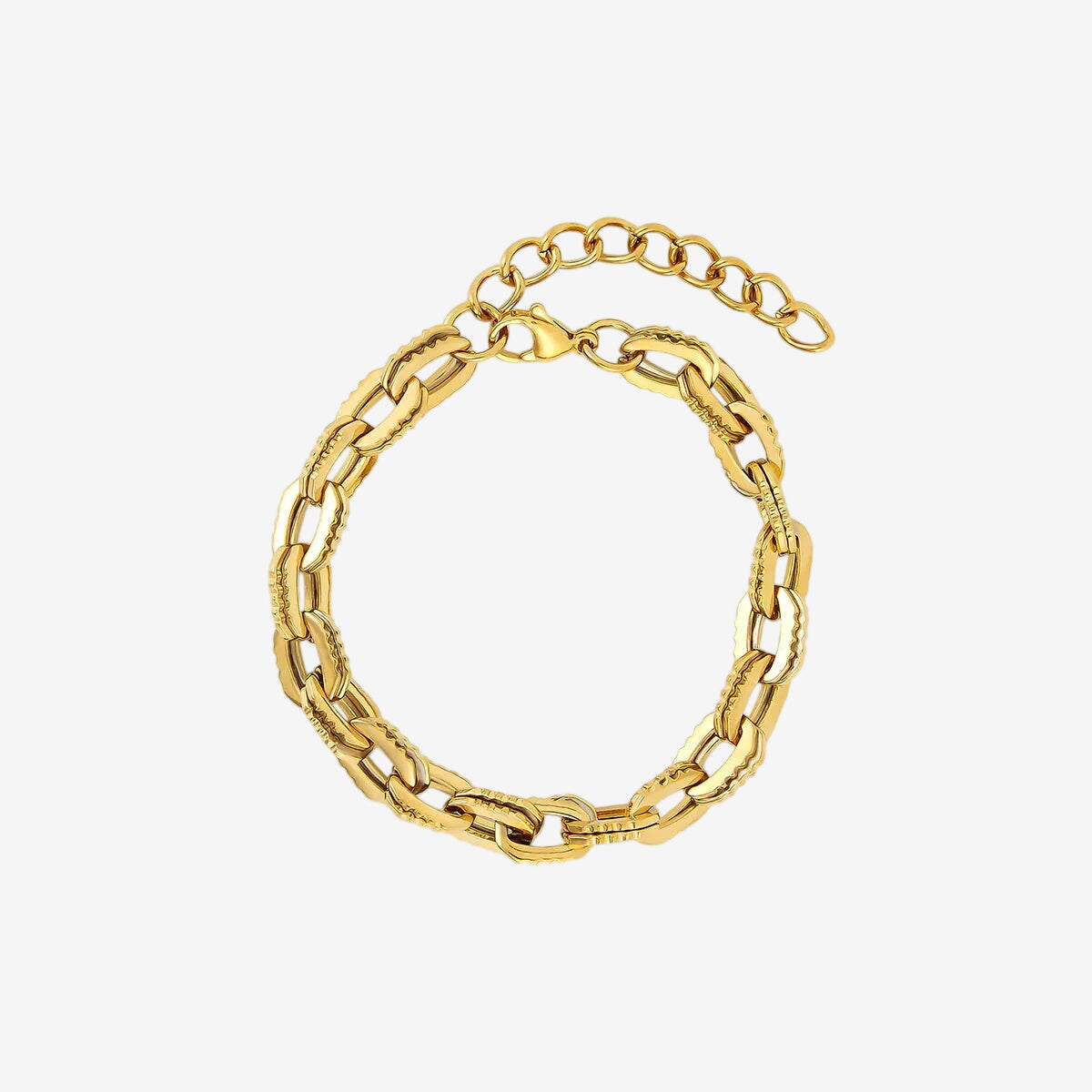 Pulseira Ibiza Elos Chunky Banhado em Ouro 18k