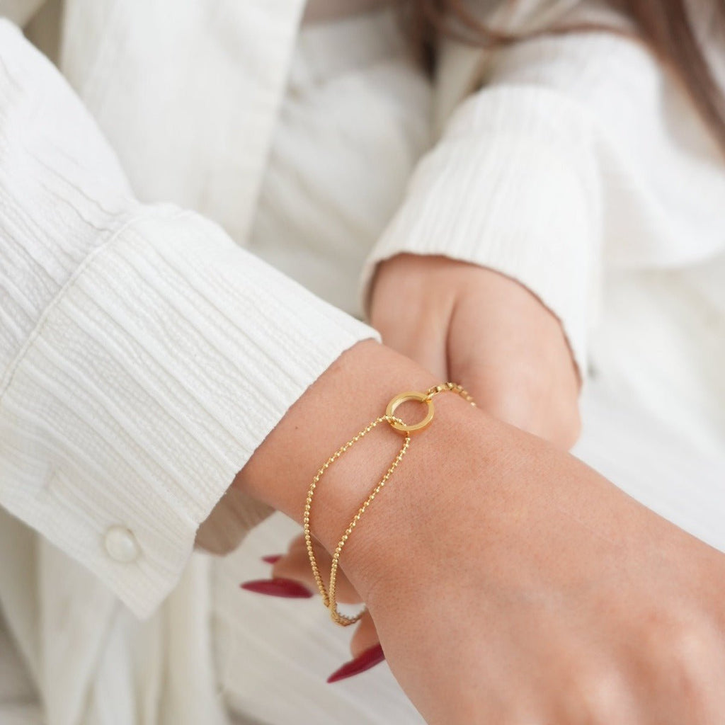 Pulseira Aurore Banhada em Ouro 18k