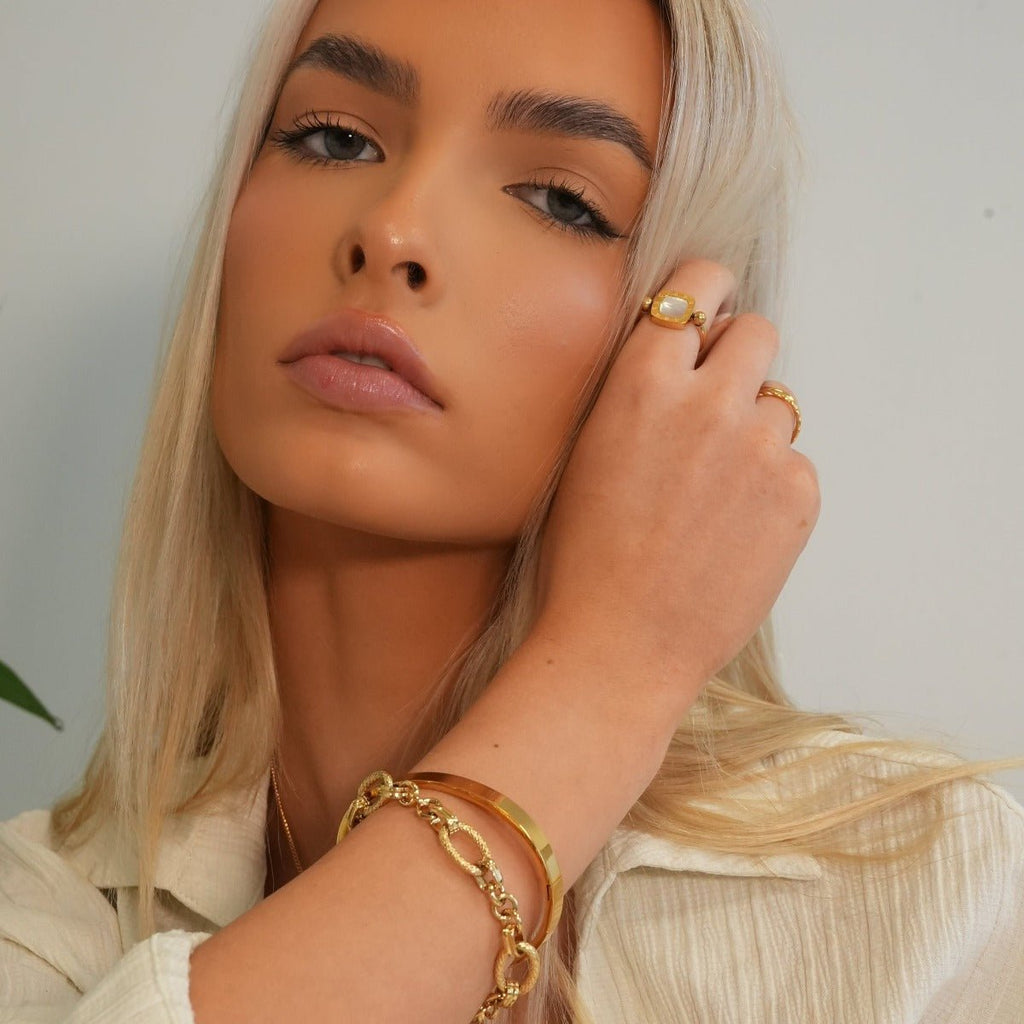 Pulseira Lumière Banhada em Ouro 18k