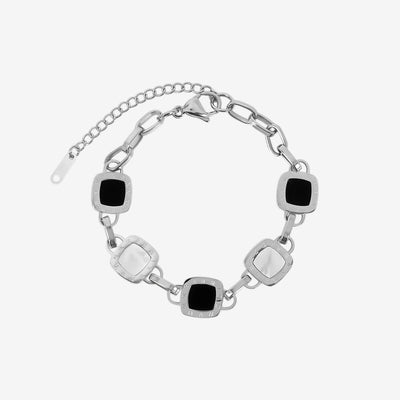 Pulseira Lausanne Quadrada - Prata