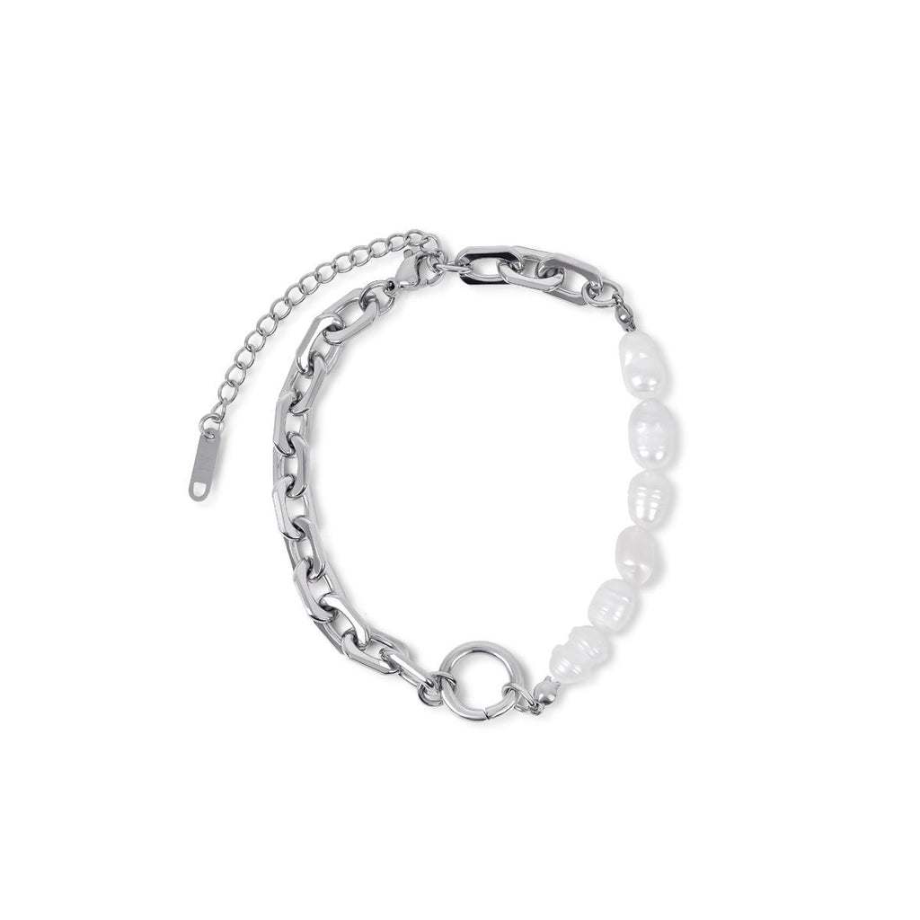 Pulseira Osaka Pérola - Prata