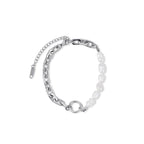 Pulseira Osaka Pérola - Prata