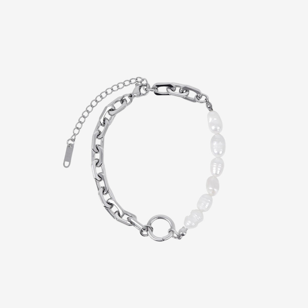 Pulseira Osaka Pérola - Prata