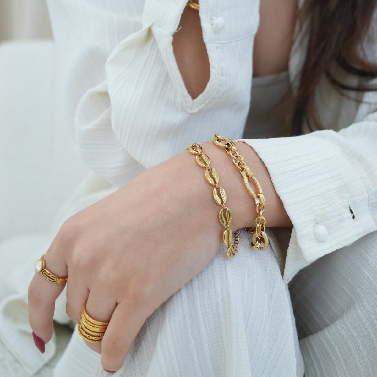 Pulseira Capri Banhada em Ouro 18k
