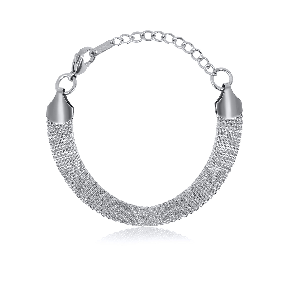 Pulseira Amalfi Trama Lisa - Prata