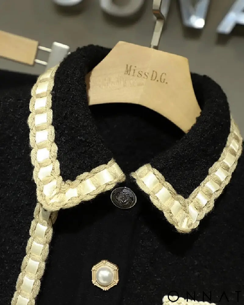 Runway Black & White Tweed 2 Piece Set