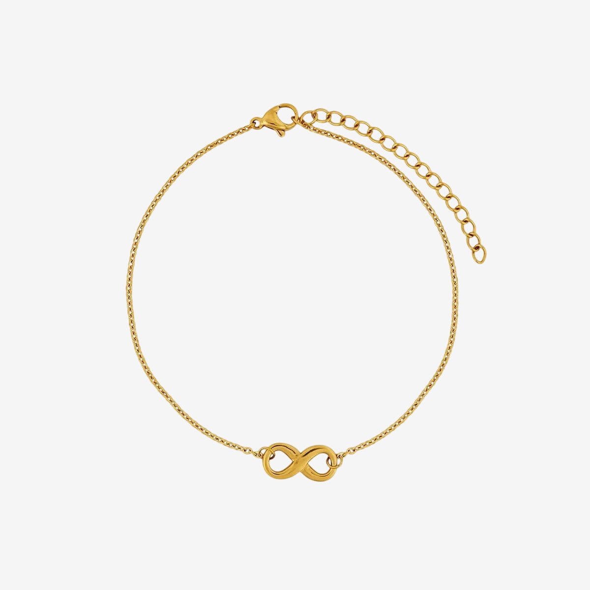 Tornozeleira Noronha Infinito Banhado em Ouro 18K