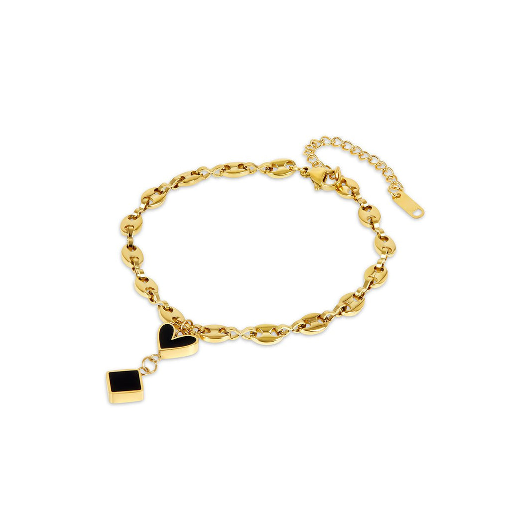Tornozeleira Capri Banhado em Ouro 18k