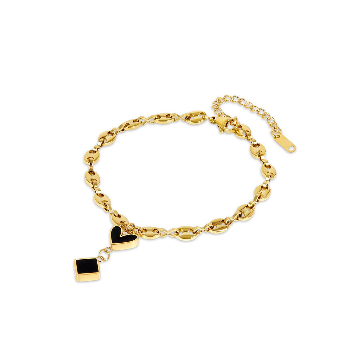 Tornozeleira Capri Banhado em Ouro 18k