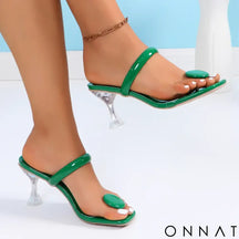 Sandália Vellari Chic Heels - Sofisticação e Conforto em Cada Passo! ✨ green / 33