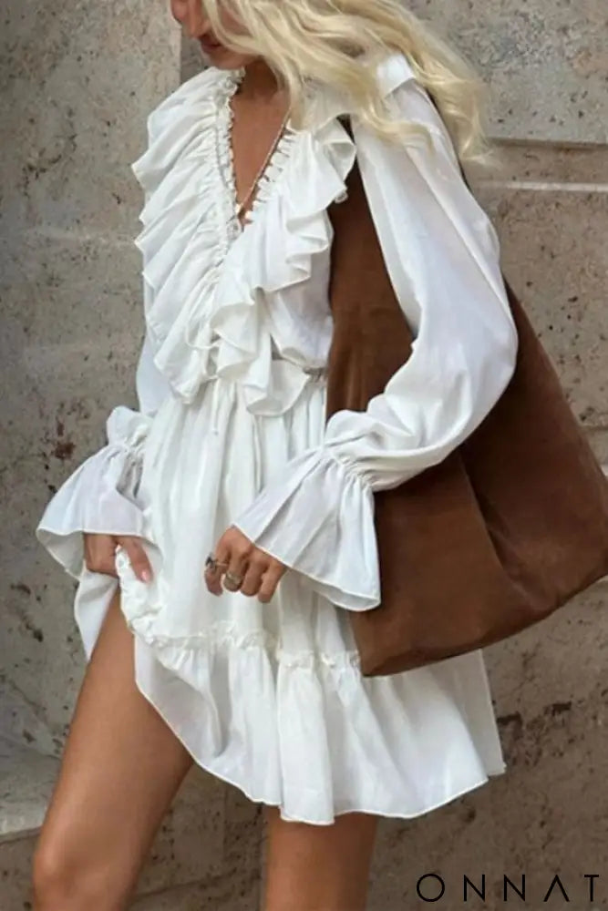 Vestido Boho Manga Longa