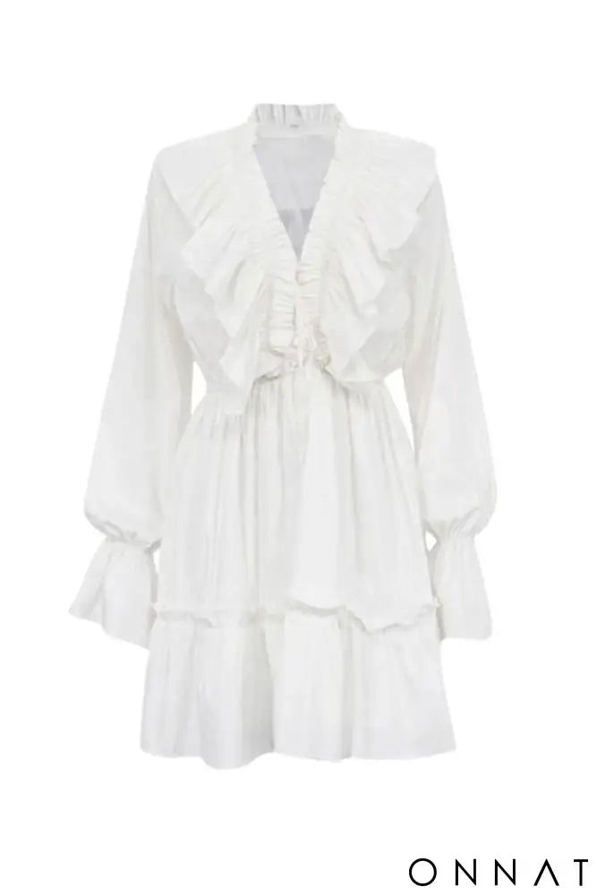 Vestido Boho Manga Longa