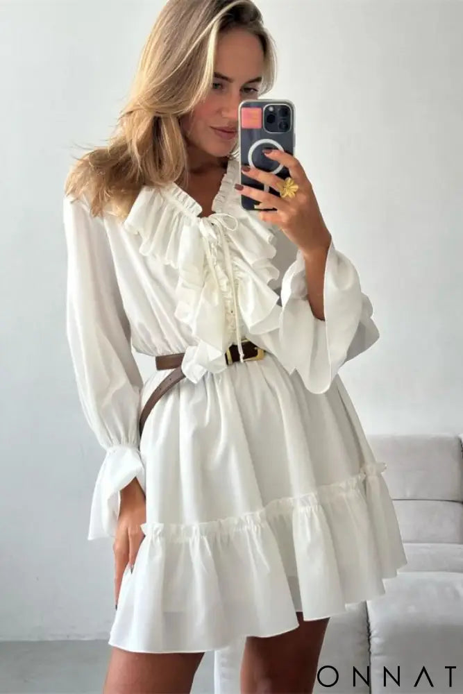 Vestido Boho Manga Longa
