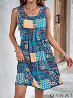 Vestido Casual Mariana Azul Claro / P