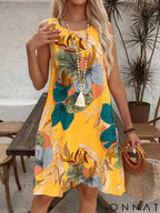 Vestido Cecília Amarelo / P