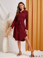 Vestido Marina Vermelho / P