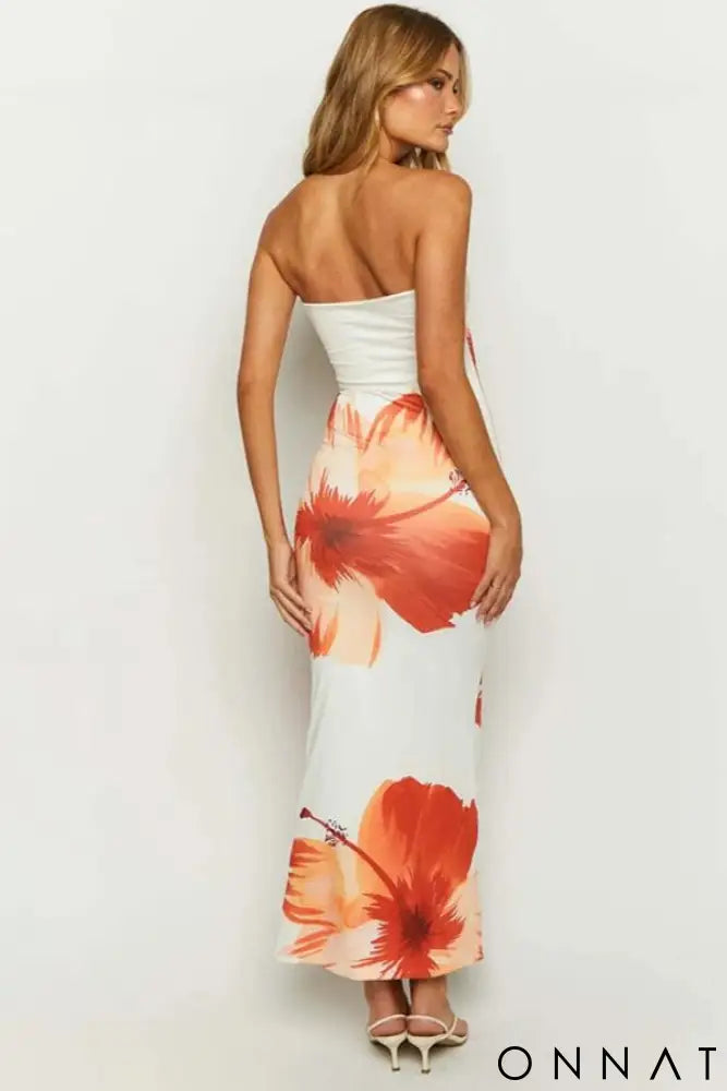 Vestido Longo Floral