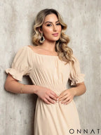 Vestido Midi Curto Larissa