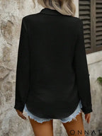 Women’s Classic Linen Button Down Shirt